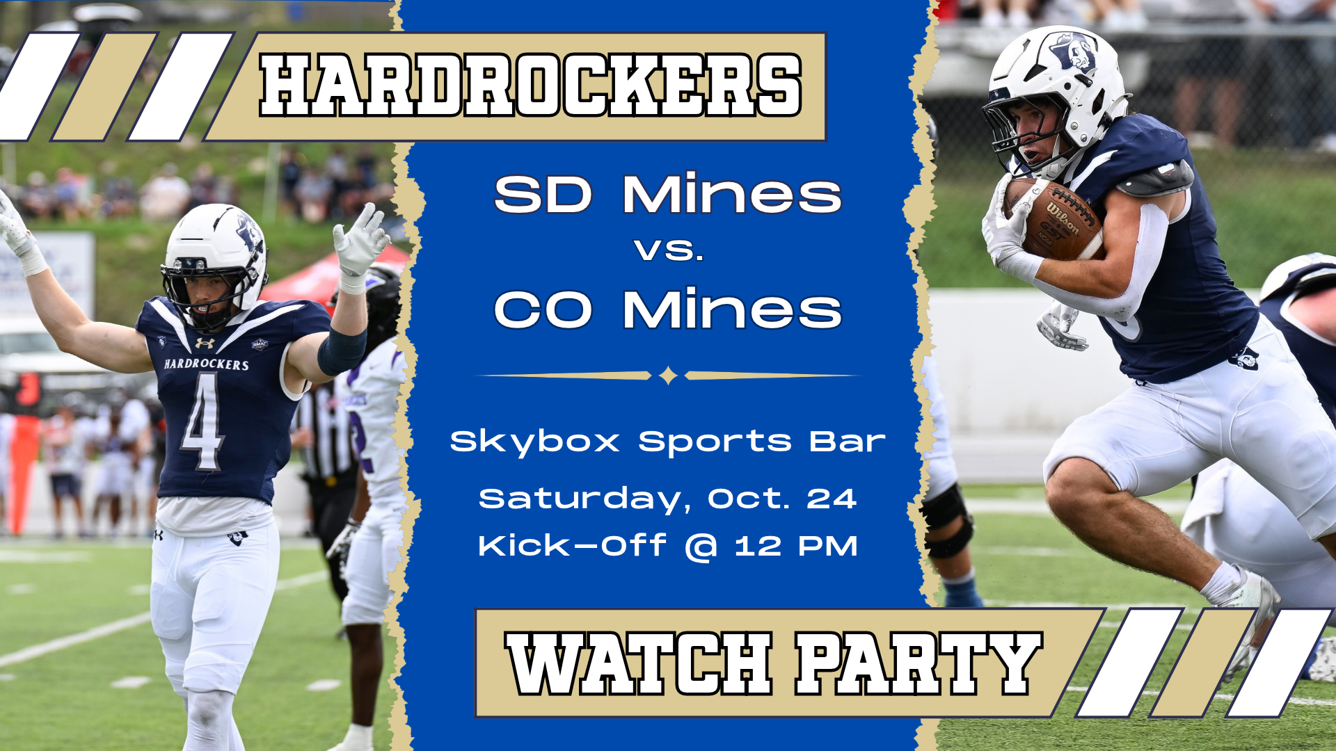 Hardrockers Football Watch Party