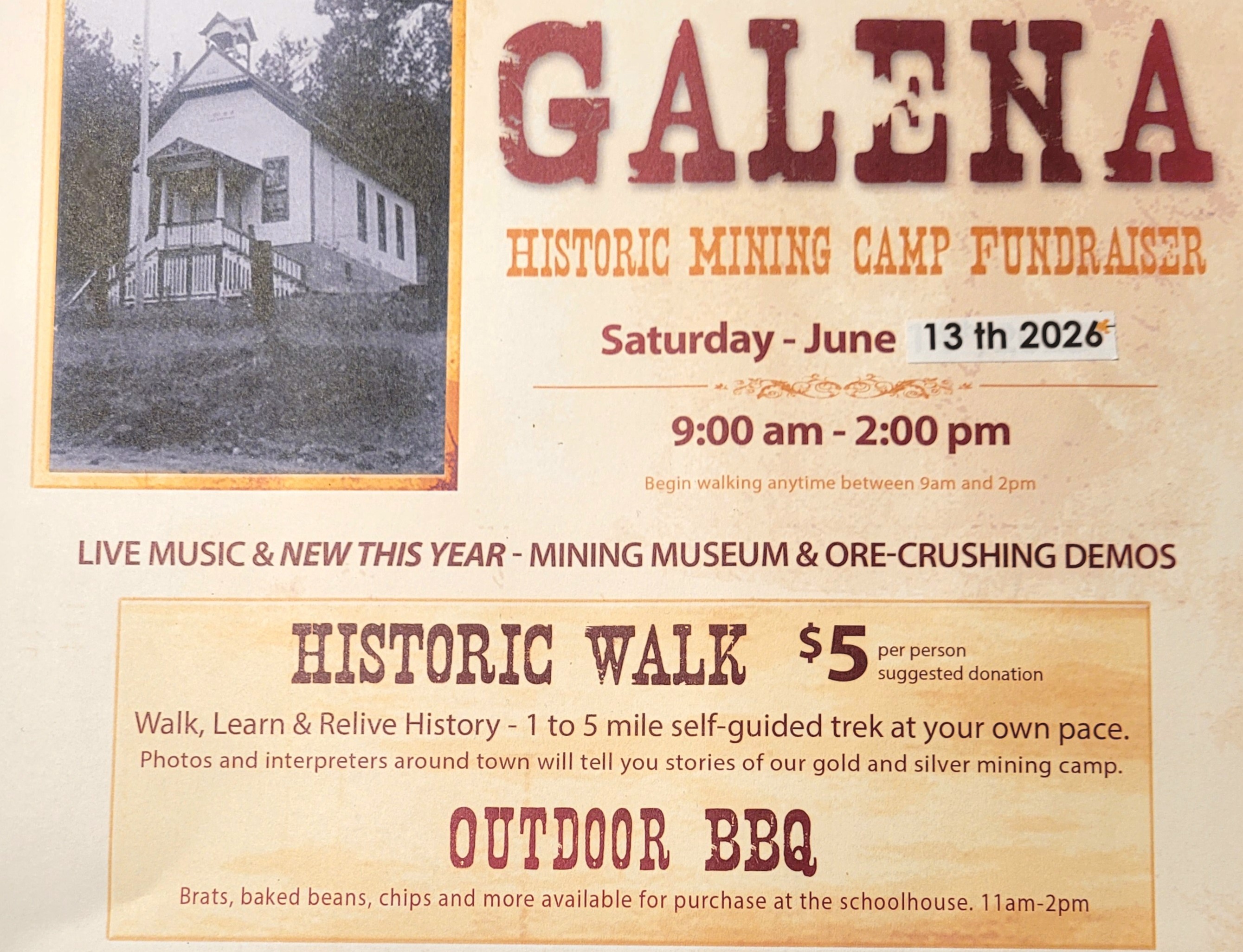Annual Galena Historic Mining Camp Walk